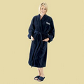 Terry Velour Shawl Collar Robe (Color Embroidered)